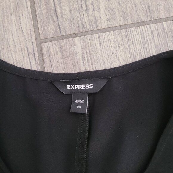 Express women's black sleeveless scoop neck top size XS - Picture 8 of 10
